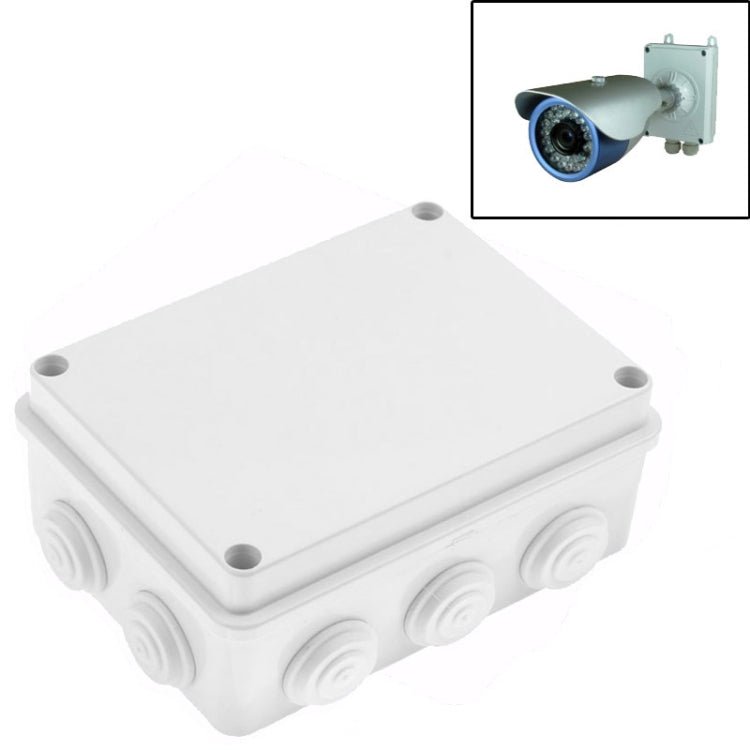 Security Surveillance Cameras Plastic Waterproof Power Supply Box, Size: 15cm x 11cm x 7cm - Trustpick