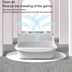 Semi - closed Cat - ear Baffle Cat Litter Basin Deodorization Cat Toilet - Trustpick