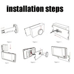 SF520A 2.0 Million Pixels Wireless Anti - Theft Smart Video Doorbell with 3.5 inch Display Screen - Trustpick