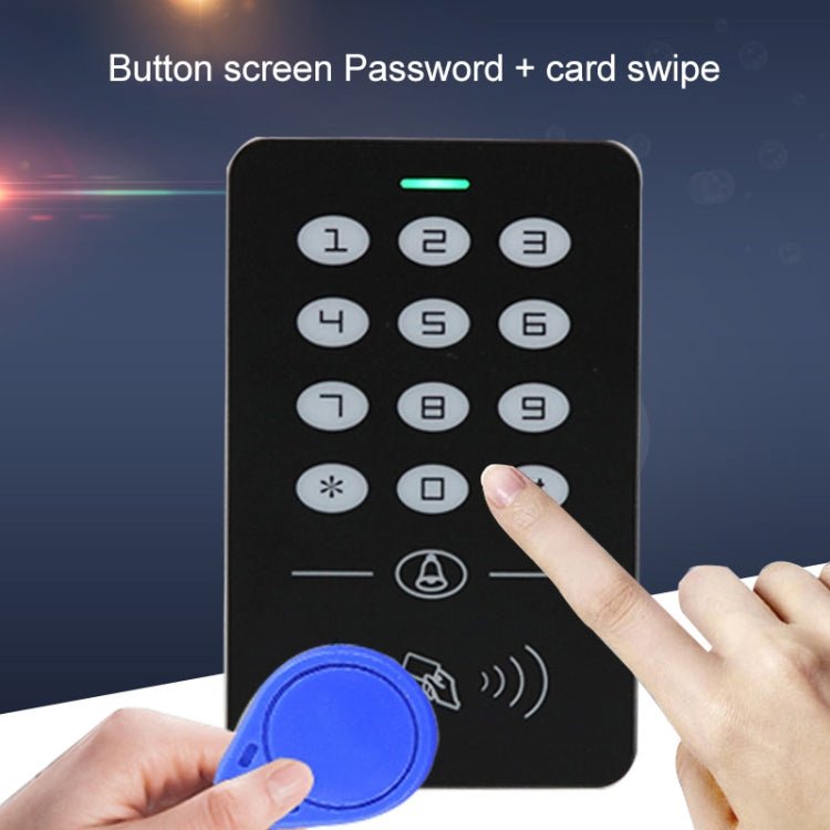 Simple IDIC Card Access Control All - in - one Machine Key Touch Access Control Controller Induction Card Password - Trustpick