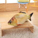 Simulation Fish Toy Funny Cat Toy Fish Stuff Scratching Post Board Toy, Middle Size: 41.0 x 13.5 x 9.0cm - Trustpick