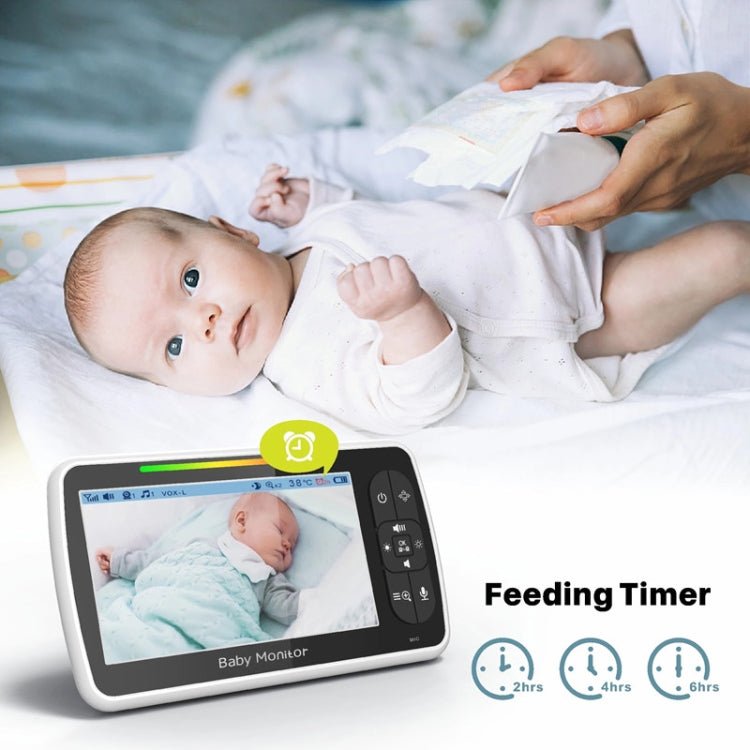 SM650 Wireless Video Baby Camera Intercom Night Vision Temperature Monitoring Cam - Trustpick
