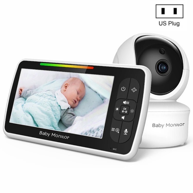 SM650 Wireless Video Baby Camera Intercom Night Vision Temperature Monitoring Cam - Trustpick