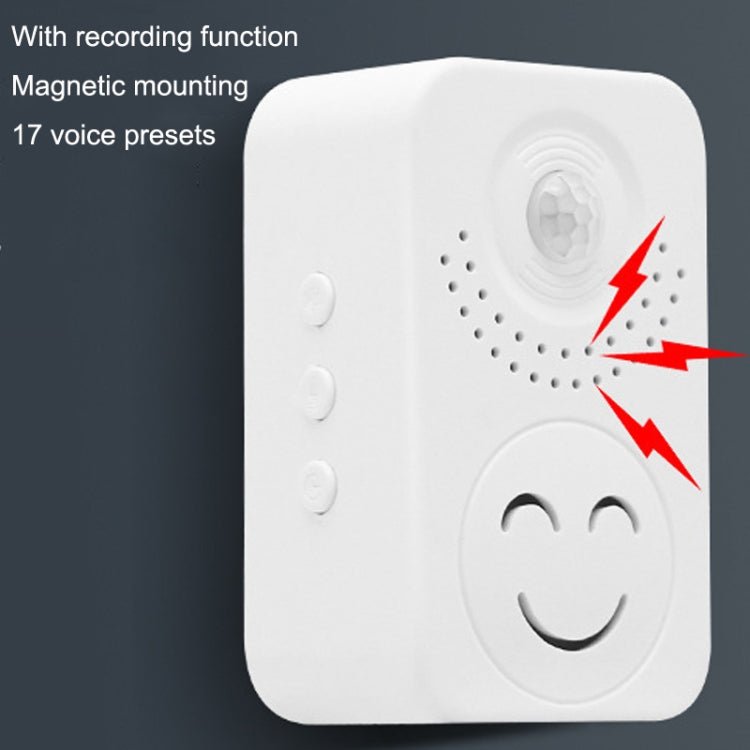 Small Horn Voice Announcement Sensor Entrance Voice Broadcaster Can Used As Doorbell - Trustpick