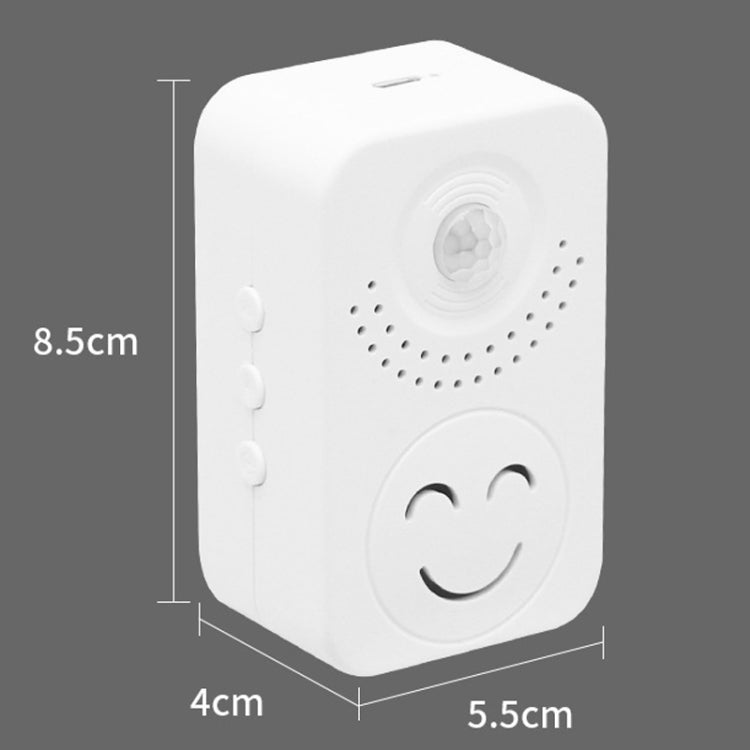 Small Horn Voice Announcement Sensor Entrance Voice Broadcaster Can Used As Doorbell - Trustpick