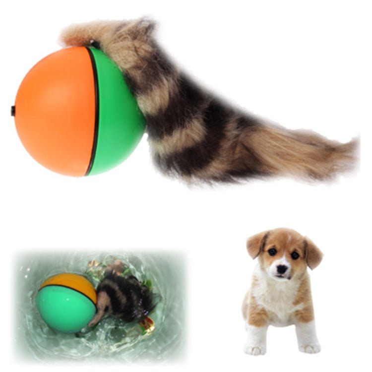Small Motorized Rolling Chaser Ball Toy for Dog / Cat / Pet / Kid, Random Color Delivery - Trustpick
