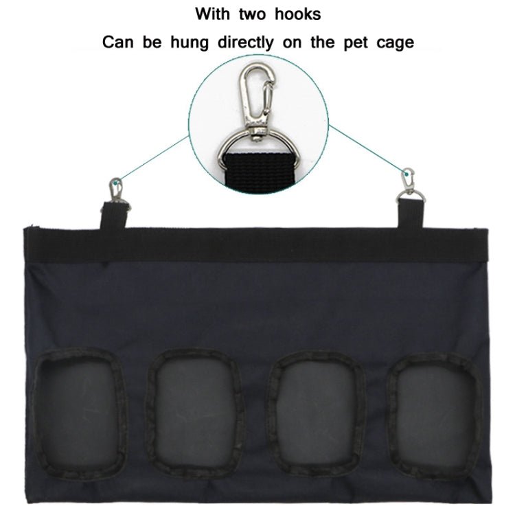 Small Pet Hamster Hanging Hay Storage Bag, Specification: Small - Trustpick