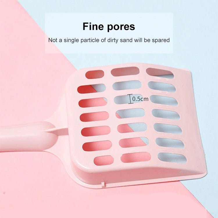Small Size Cat Litter Shovel Hollow Tofu Cat Litter Cleaning Tool 19cm - Trustpick