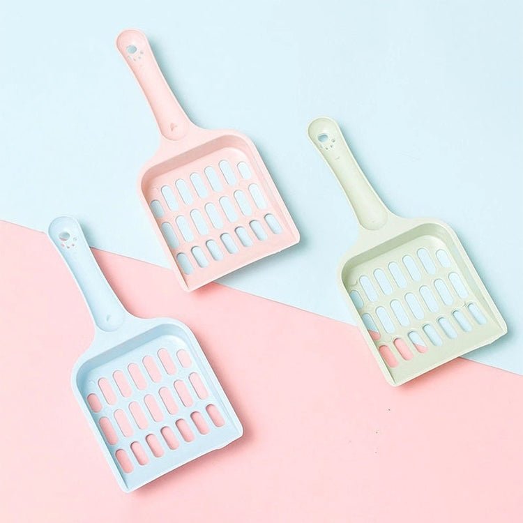 Small Size Cat Litter Shovel Hollow Tofu Cat Litter Cleaning Tool 19cm - Trustpick