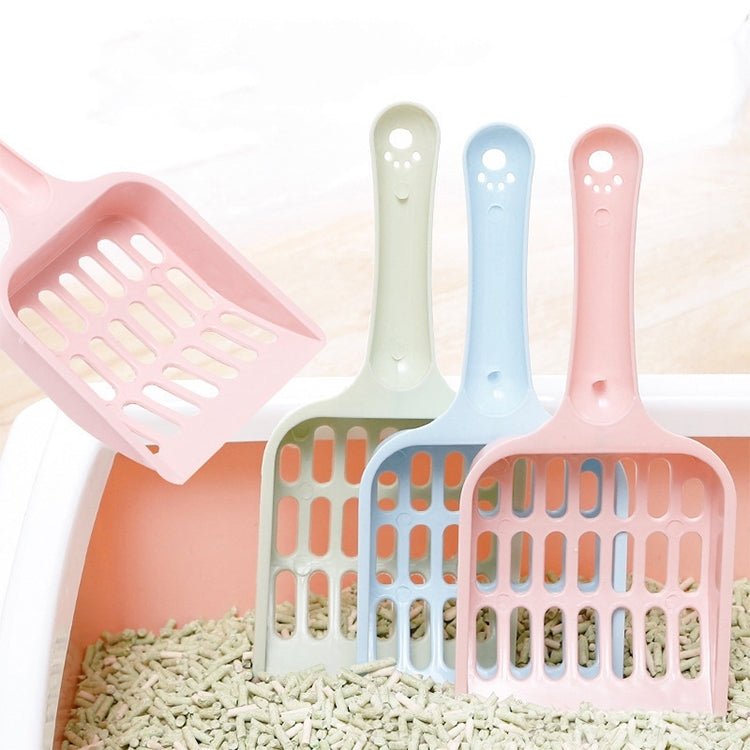 Small Size Cat Litter Shovel Hollow Tofu Cat Litter Cleaning Tool 19cm - Trustpick
