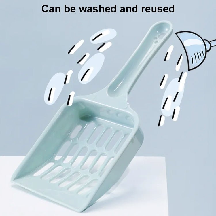 Small Size Cat Litter Shovel Hollow Tofu Cat Litter Cleaning Tool 19cm - Trustpick