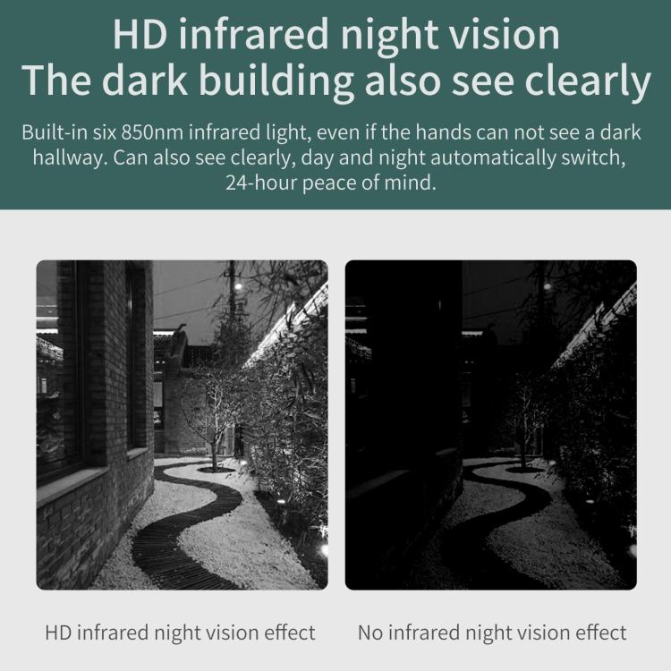 Smart Night Vision WiFi Wireless Voice Intercom Monitoring Video Doorbell - Trustpick