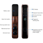 Smart Wifi Anti - Theft Fingerprint Password Lock Mobile Phone Remote Control Electronic Door Lock Magnetic Card Lock - Trustpick