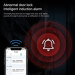 Smart Wifi Anti - Theft Fingerprint Password Lock Mobile Phone Remote Control Electronic Door Lock Magnetic Card Lock - Trustpick