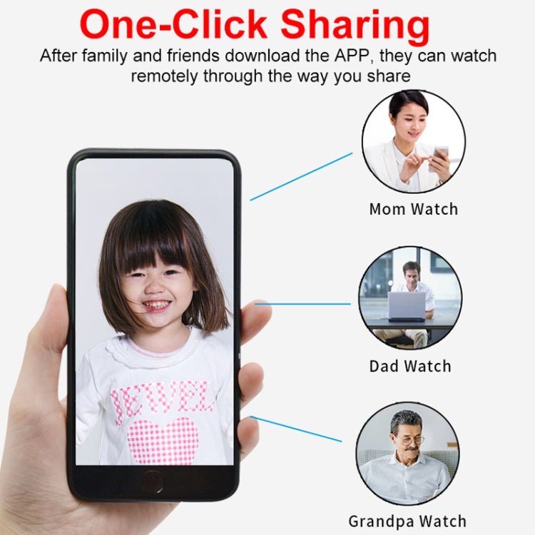 Smart WiFi Children Monitor 1080P HD Sports Photography Network Camera - Trustpick