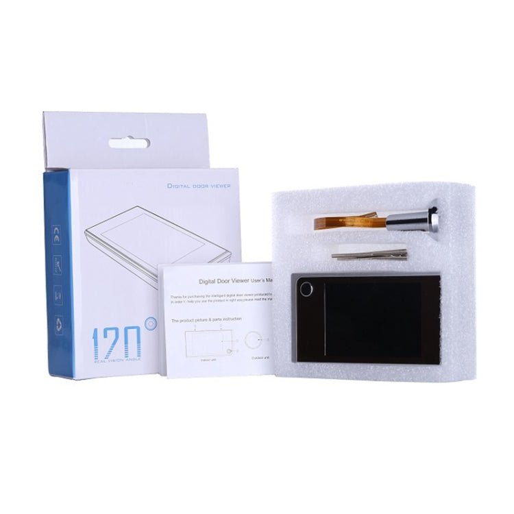 SN520A 3.5 inch Screen 1.0MP Security Camera Digital Peephole Door Viewer - Trustpick