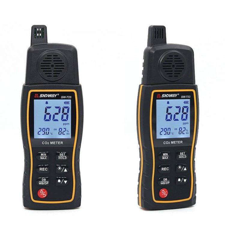SNDWAY SW723 High - Precision Carbon Dioxide Detector Air Carbon Dioxide Concentration Monitor - Trustpick