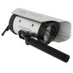 Solar Powered Realistic Looking Dummy Camera with Flashing Red LED Light - Trustpick