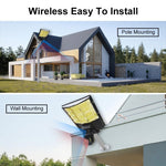 Solar Street Light with V380 4G WiFi 10X Dual - lens Monitoring HD Camera - Trustpick