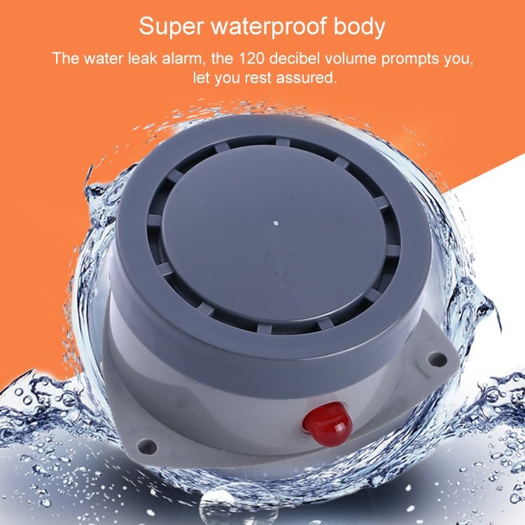 Sound and Light Prompt Alarm Water Leakage and Overflow Waterproof Detector - Trustpick