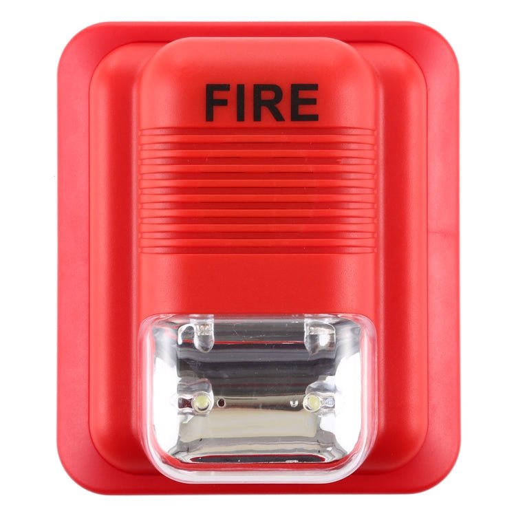Sound - light Fire Alarm Warning Strobe Horn Alert Safety System Sensor - Trustpick
