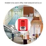 Sound - light Fire Alarm Warning Strobe Horn Alert Safety System Sensor - Trustpick