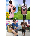 Space Capsule Carrier Breathable Pet Backpack Travel Portable Pet Bag for Cat / Dog and Other Pets, Size:32*29*42cm - Trustpick