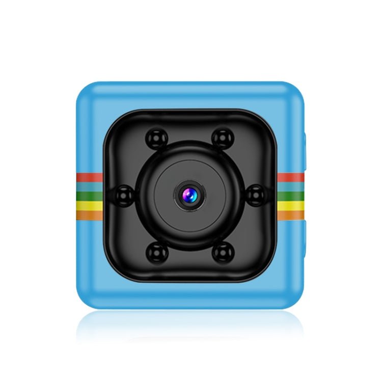 SQ11 Mini DV HD 1080P 6 LEDs Sport Recorder Camera with Holder, Support Monitor Detection & IR Night Vision & TF Card - Trustpick