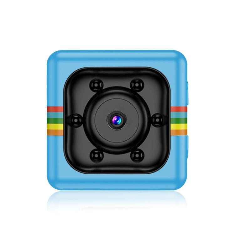 SQ11 Mini DV HD 480P 6 LEDs Sport Recorder Camera with Holder, Support Monitor Detection & IR Night Vision & TF Card - Trustpick