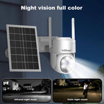 SriHome DH005 4MP 2K Low Power Consumption Wireless Security Camera System with Solar Panel - Trustpick