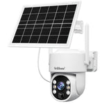 SriHome DH005 4MP 2K Low Power Consumption Wireless Security Camera System with Solar Panel - Trustpick