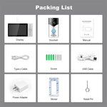 SriHome DH051+DH002 4MP HD Smart WiFi Video PIR Visual Doorbell Set - Trustpick