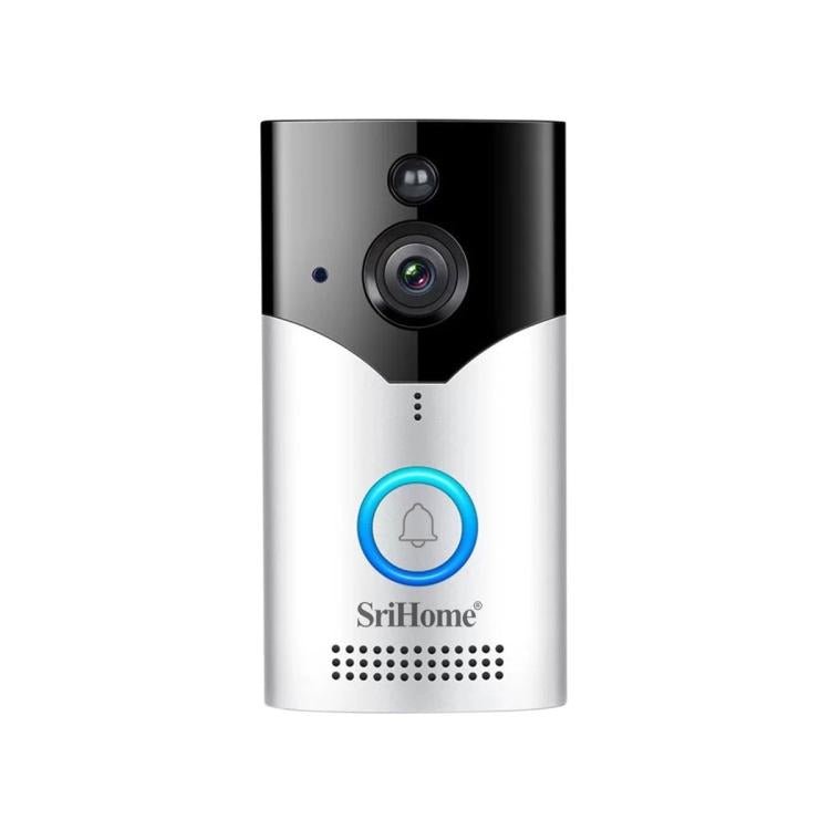 SriHome DH051+DH002 4MP HD Smart WiFi Video PIR Visual Doorbell Set - Trustpick