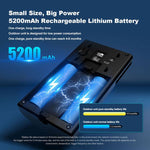 SriHome DH051+DH002+DH008 4MP HD Smart WiFi Video PIR Visual Doorbell Set - Trustpick