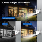 SriHome NVS001 - IPC065 5MP 4 - CH NVR WiFi IP Camera Kit - Trustpick