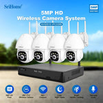 SriHome NVS001E - IPC039B 5MP 8CH HD NVR Wireless Cameras Set - Trustpick