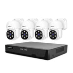 SriHome NVS005 - POE030 3MP HD 4 - CH POE Camera Network Video Recorder Kit - Trustpick