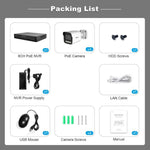 SriHome NVS005 - POE065 3MP HD 8 - CH POE Camera Network Video Recorder Kit - Trustpick