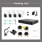 SriHome NVS008 - AHD030 2MP HD 4 - CH XVR NVR Camera Network Video Recorder Kit - Trustpick