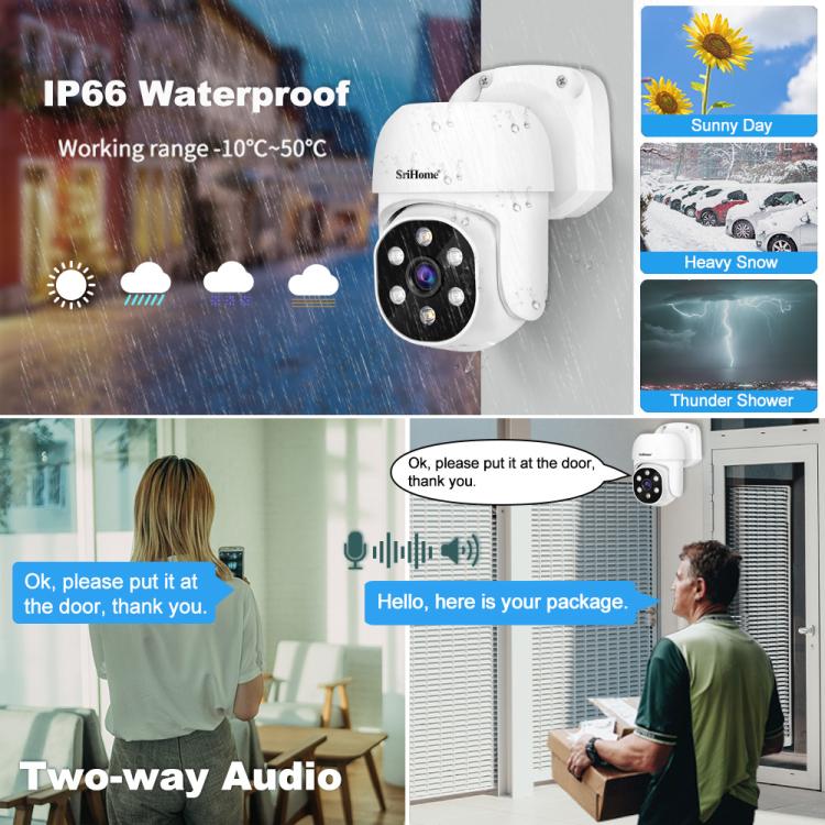 SriHome NVS008 - AHD030 5MP HD 4 - CH XVR NVR Camera Network Video Recorder Kit - Trustpick