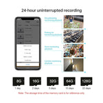 SriHome SH025 2.0 Million Pixels 1080P HD AI Auto - tracking IP Camera, Support Two Way Audio / Motion Tracking / Humanoid Detection / Night Vision / TF Card, AU Plug - Trustpick