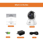 SriHome SH025 2.0 Million Pixels 1080P HD AI Auto - tracking IP Camera, Support Two Way Audio / Motion Tracking / Humanoid Detection / Night Vision / TF Card, AU Plug - Trustpick