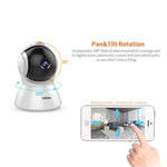 SriHome SH025 2.0 Million Pixels 1080P HD AI Auto - tracking IP Camera, Support Two Way Audio / Motion Tracking / Humanoid Detection / Night Vision / TF Card, AU Plug - Trustpick