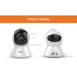 SriHome SH025 2.0 Million Pixels 1080P HD AI Auto - tracking IP Camera, Support Two Way Audio / Motion Tracking / Humanoid Detection / Night Vision / TF Card, AU Plug - Trustpick