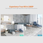 SriHome SH025 2.0 Million Pixels 1080P HD AI Auto - tracking IP Camera, Support Two Way Audio / Motion Tracking / Humanoid Detection / Night Vision / TF Card, AU Plug - Trustpick