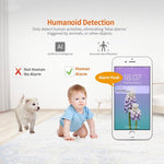 SriHome SH025 2.0 Million Pixels 1080P HD AI Auto - tracking IP Camera, Support Two Way Audio / Motion Tracking / Humanoid Detection / Night Vision / TF Card, AU Plug - Trustpick