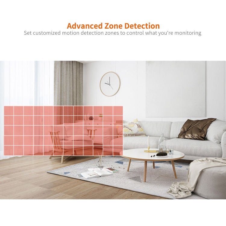 SriHome SH025 2.0 Million Pixels 1080P HD AI Auto - tracking IP Camera, Support Two Way Audio / Motion Tracking / Humanoid Detection / Night Vision / TF Card, AU Plug - Trustpick