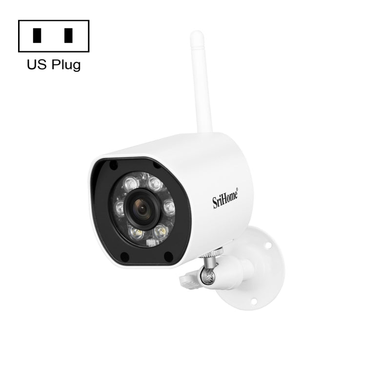 SriHome SH034 5.0MP Mini Dual 2.4 / 5G WiFi Outdoor Waterproof Video Surveillance Color Night Vision Security CCTV Cam - Trustpick