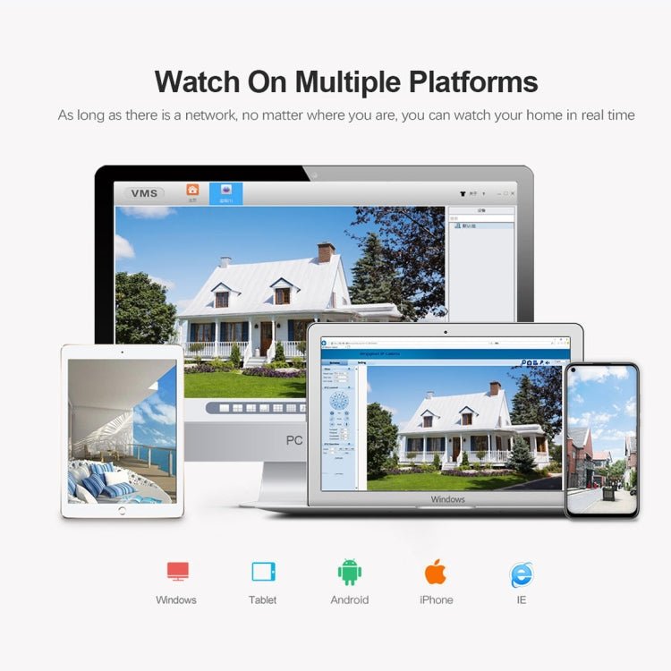 SriHome SH034 5.0MP Mini Dual 2.4 / 5G WiFi Outdoor Waterproof Video Surveillance Color Night Vision Security CCTV Cam - Trustpick