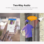 SriHome SH034 5.0MP Mini Dual 2.4 / 5G WiFi Outdoor Waterproof Video Surveillance Color Night Vision Security CCTV Cam - Trustpick